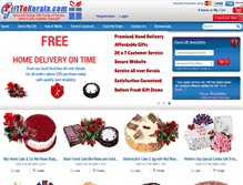 Tablet Screenshot of gifttokerala.com